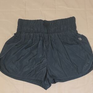 FP Movement by Free People High-Waist Navy Athletic Shorts